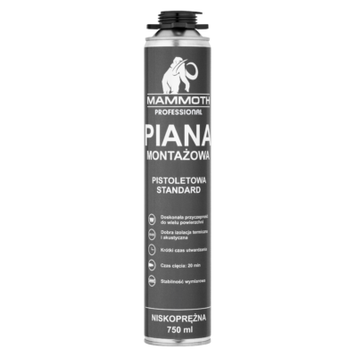 PIANA MONTAŻOWA PISTOLETOWA STANDARD 750ml