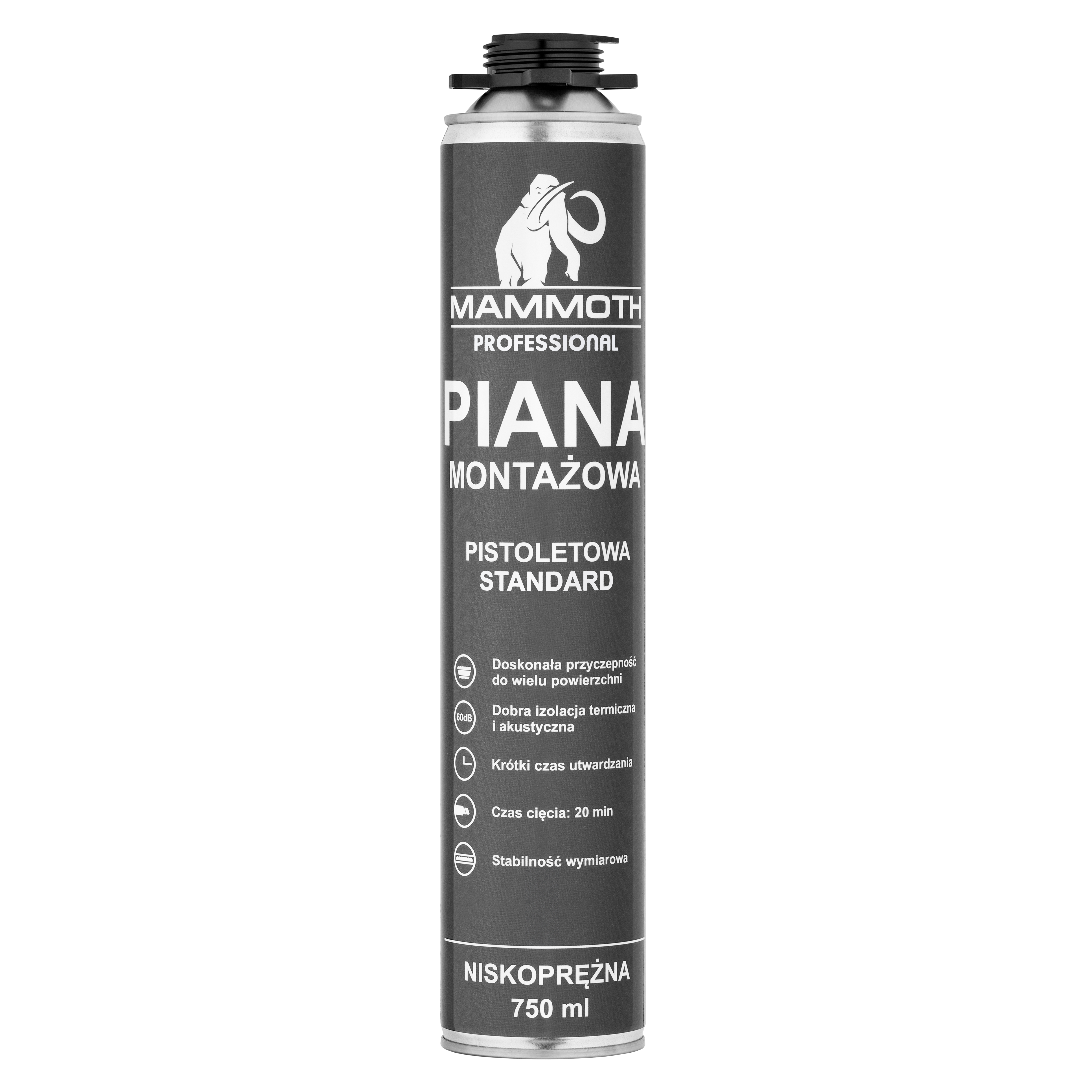 PIANA MONTAŻOWA PISTOLETOWA STANDARD 750ml